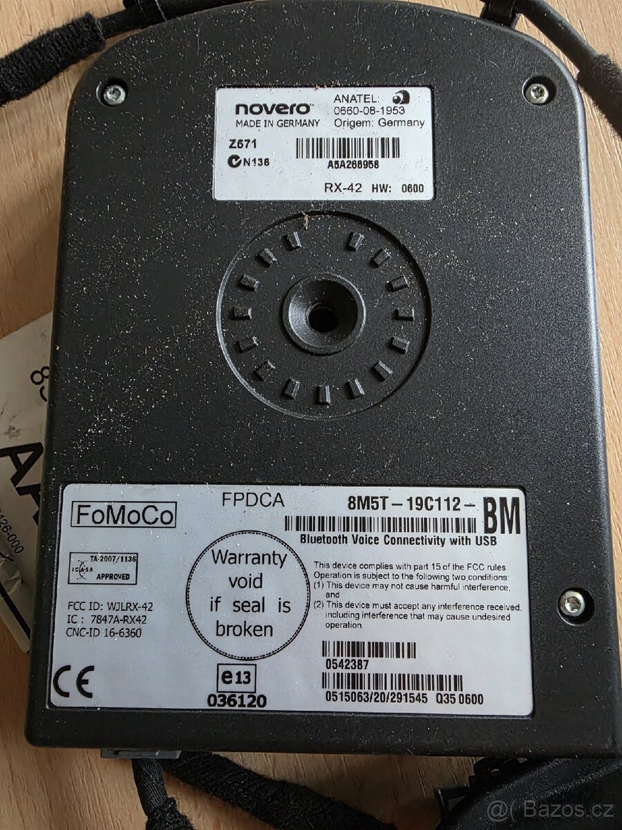 Bluetooth modul ford mondeo mk4 - 4