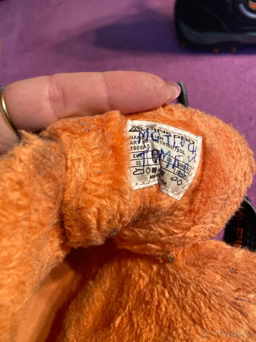 Zimní boty ALPINE PRO vel.32 - 4