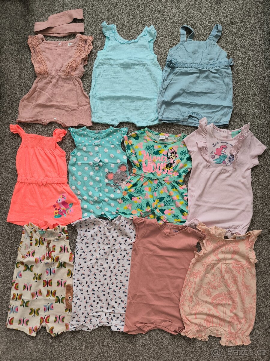 Set letního oblečení pro holčičku vel. 74 – 80 - 4