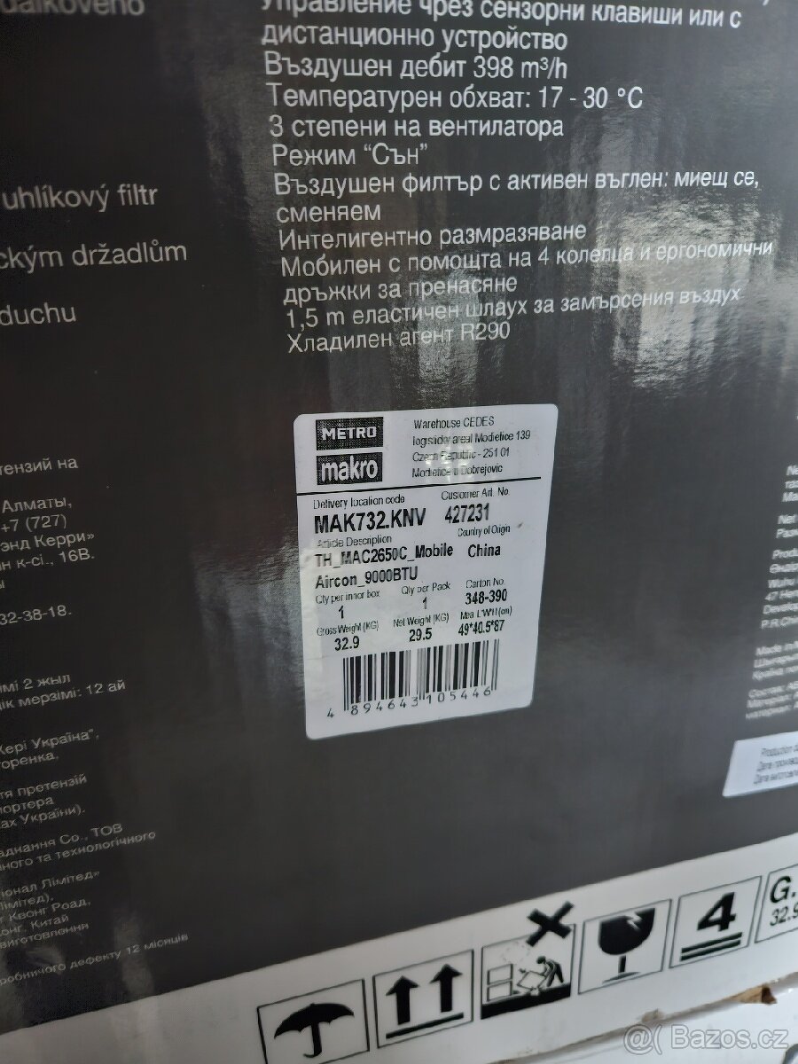 Klimatizace Tarrington house mac2650c - 4