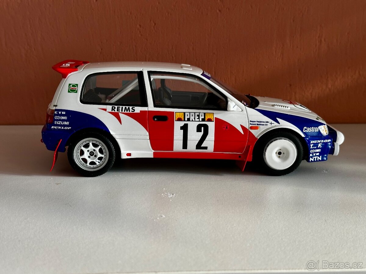 Nissan Sunny GTi-R - T. Mäkinen - rally Monte Carlo 1992 - 4