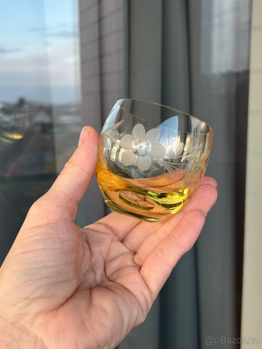 Moser Culbuto 6x sklenice s rytinou 100ml, Eldor - 4