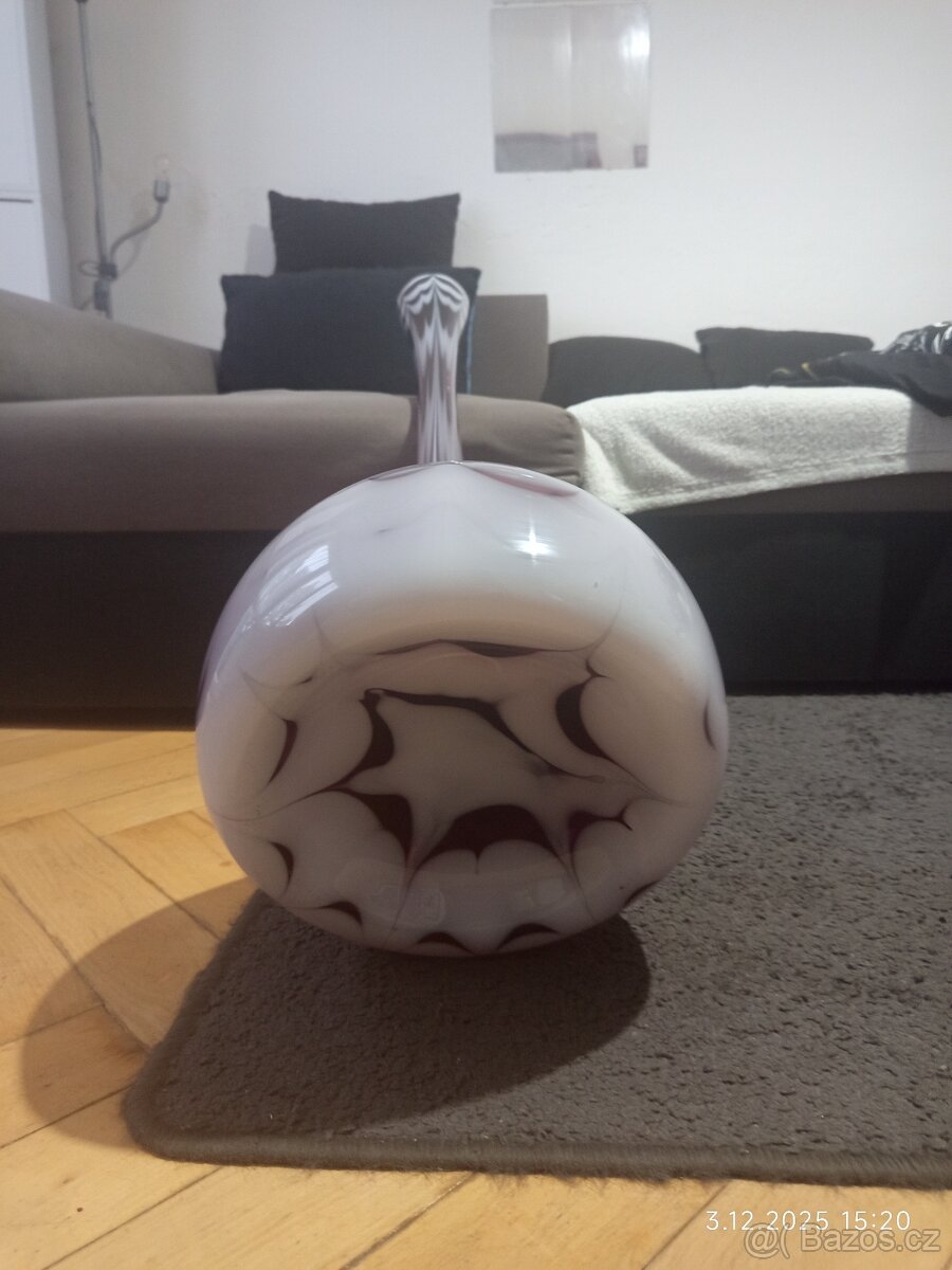 Váza od sklářů z Janstejna úplně nová bez známky používání - 4