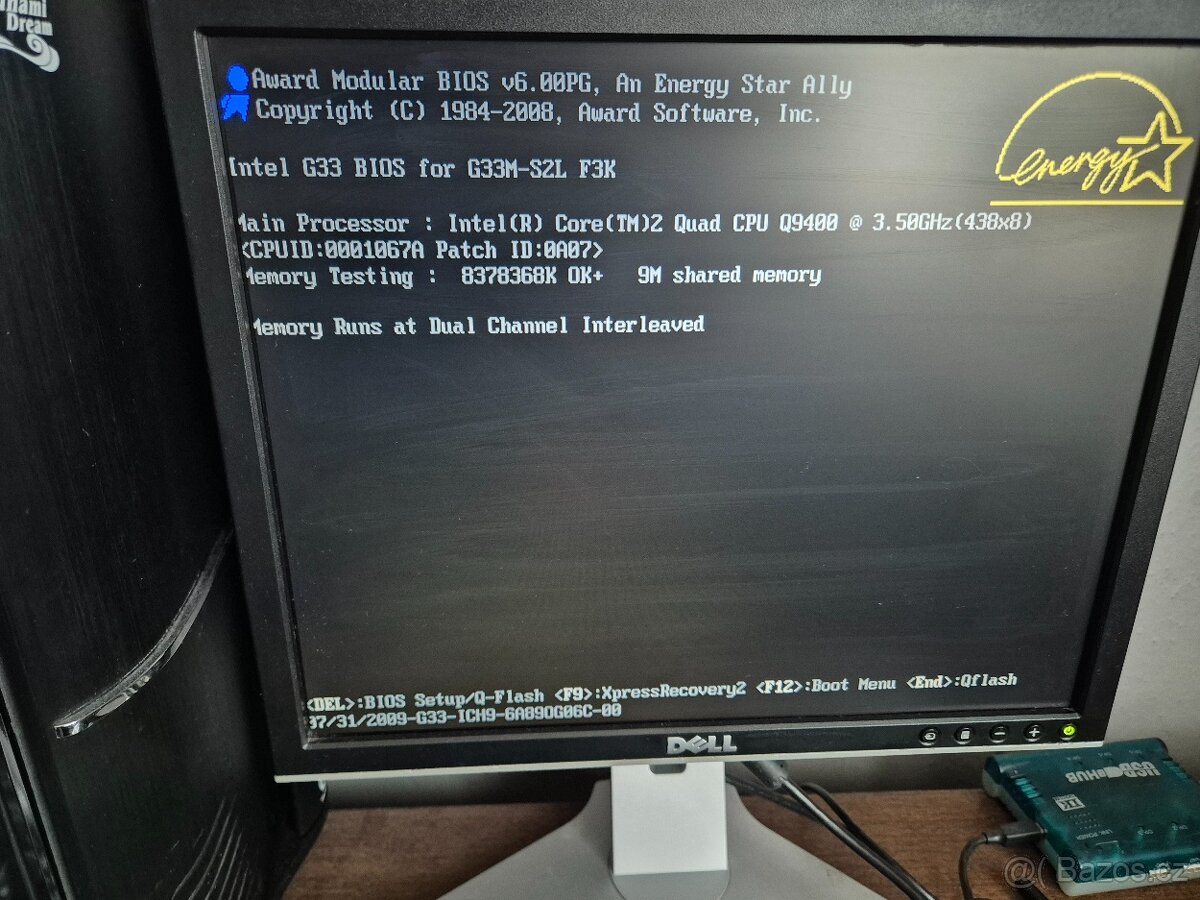 C2Q 9400, 8GB RAM, AC FREEZER 7, GIGABYTE - 4