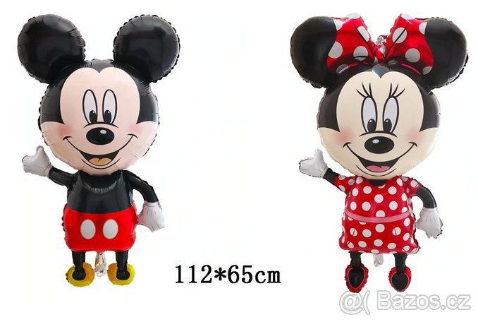 Nafukovací foliové balonky - POSLEDNÍ KUSY - 4