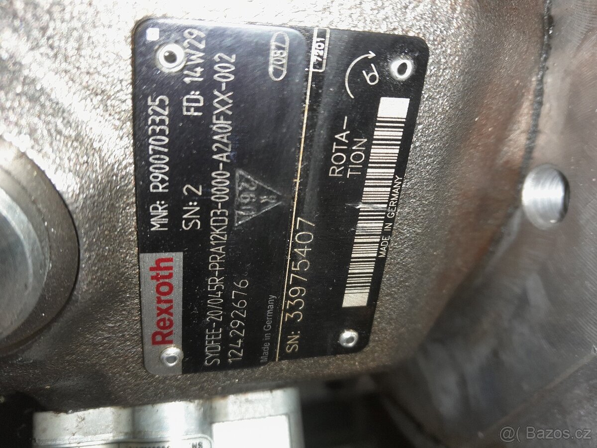 Axiální pistove cerpadlo - 4