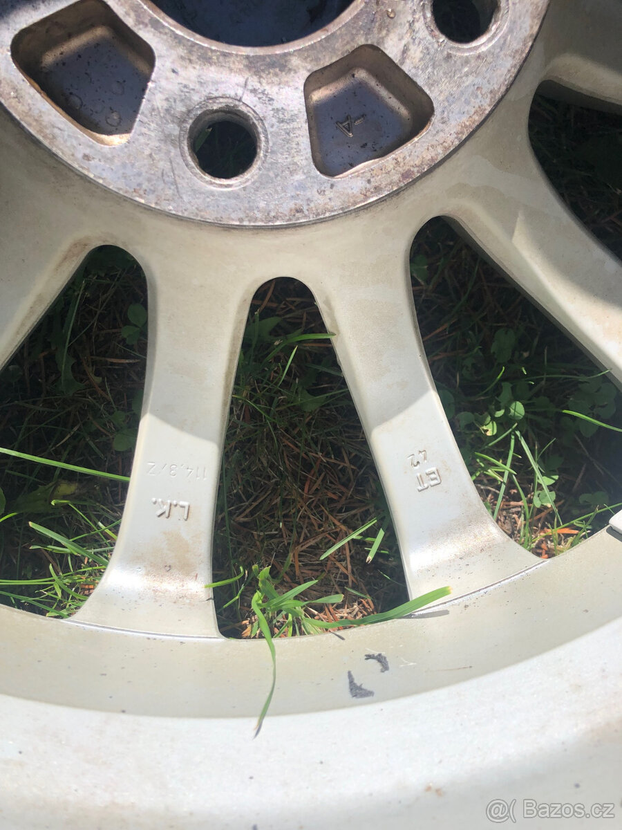 Prodám AL disky FONDMETAL 7Jx17H2 - 4