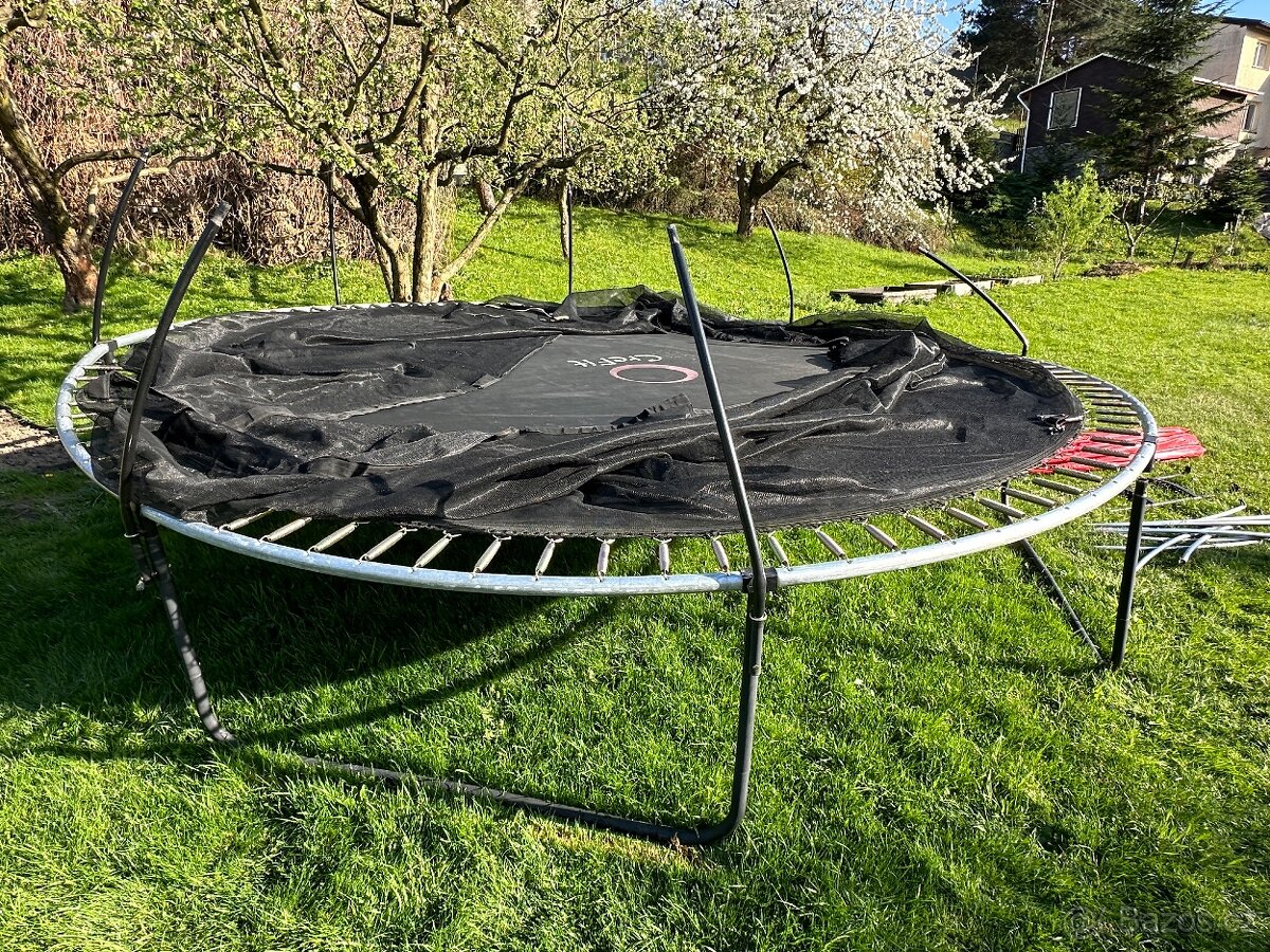 trampolina Crefit Premium o průměru 427 cm - 4