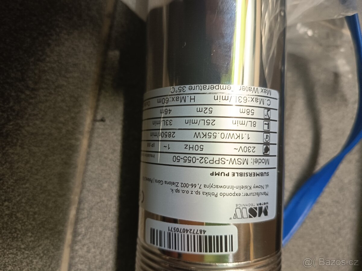 Čerpadlo do vrtané studny - 4