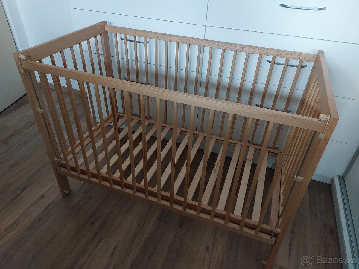 Dětská dřevěná postýlka Scarlett - 4