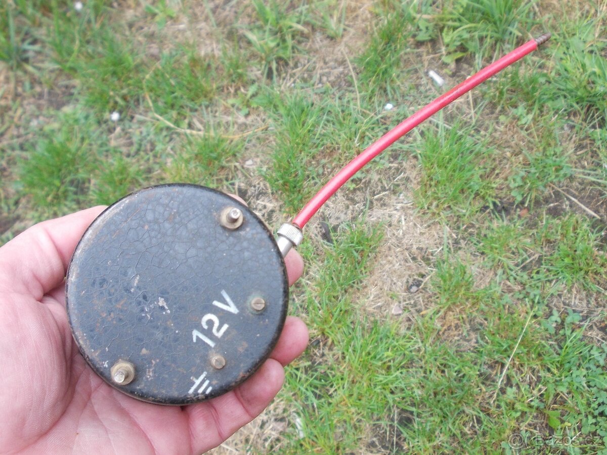 HODINY PALUBNÍ AUTO VETERÁN RETRO ELEKTRO - 4