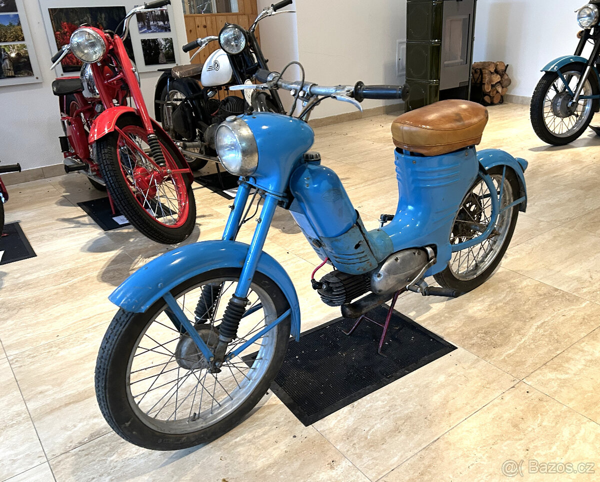 Jawa 50 "Pařez" - modrý - 4