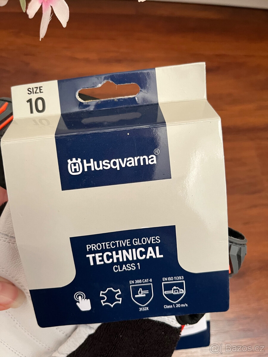 Rukavice Technical Husqvarna vel.10 - 4