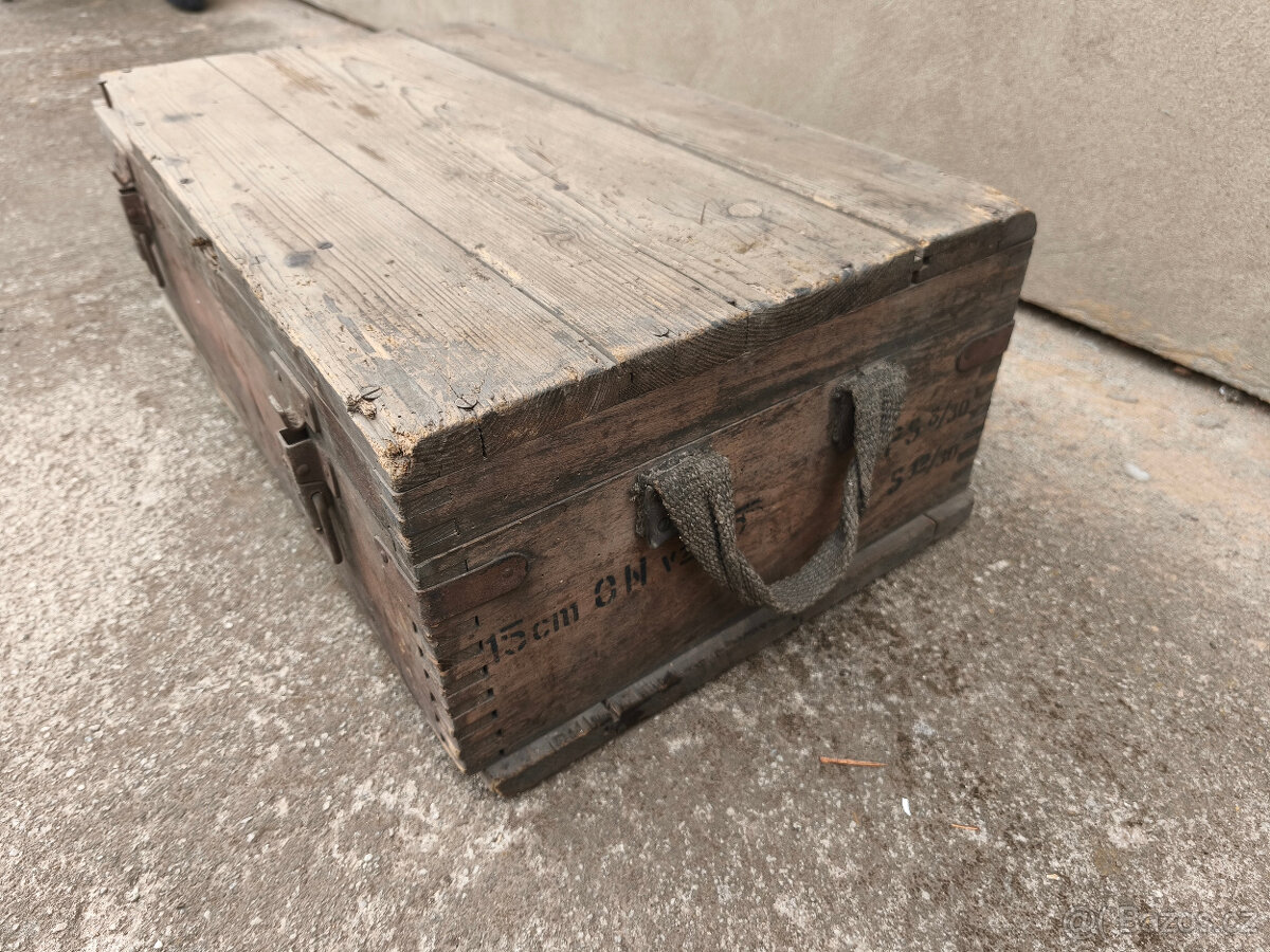 Vojenská bedna, 15cm CN vz. 25 - 4