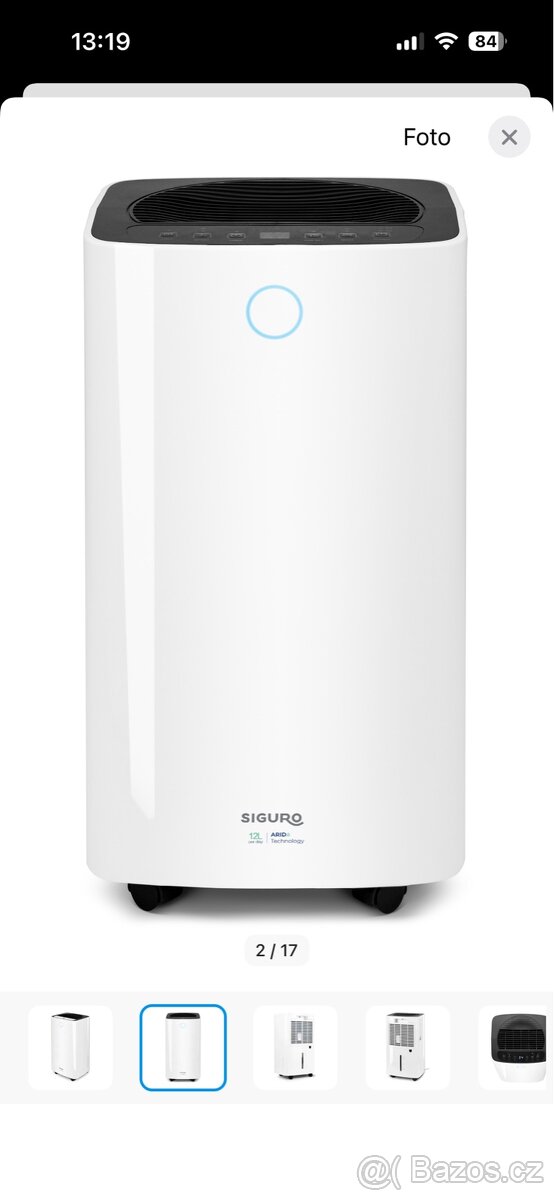 Odvlhčovač vzduchu Siguro Otter C300W 12 L - 4