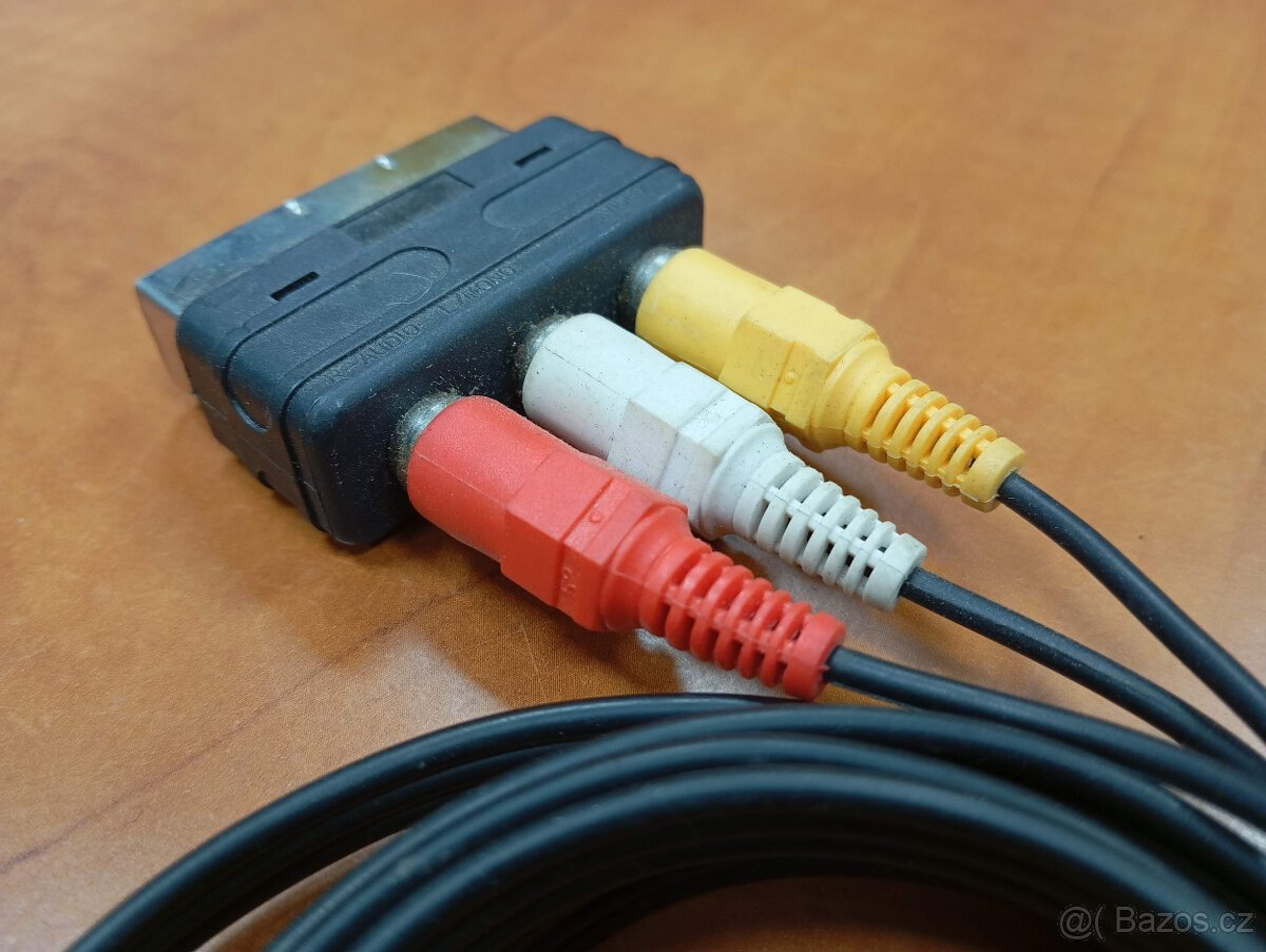 APT PSP28 AV Kabel pro PlayStation PS2 PS3 - 4