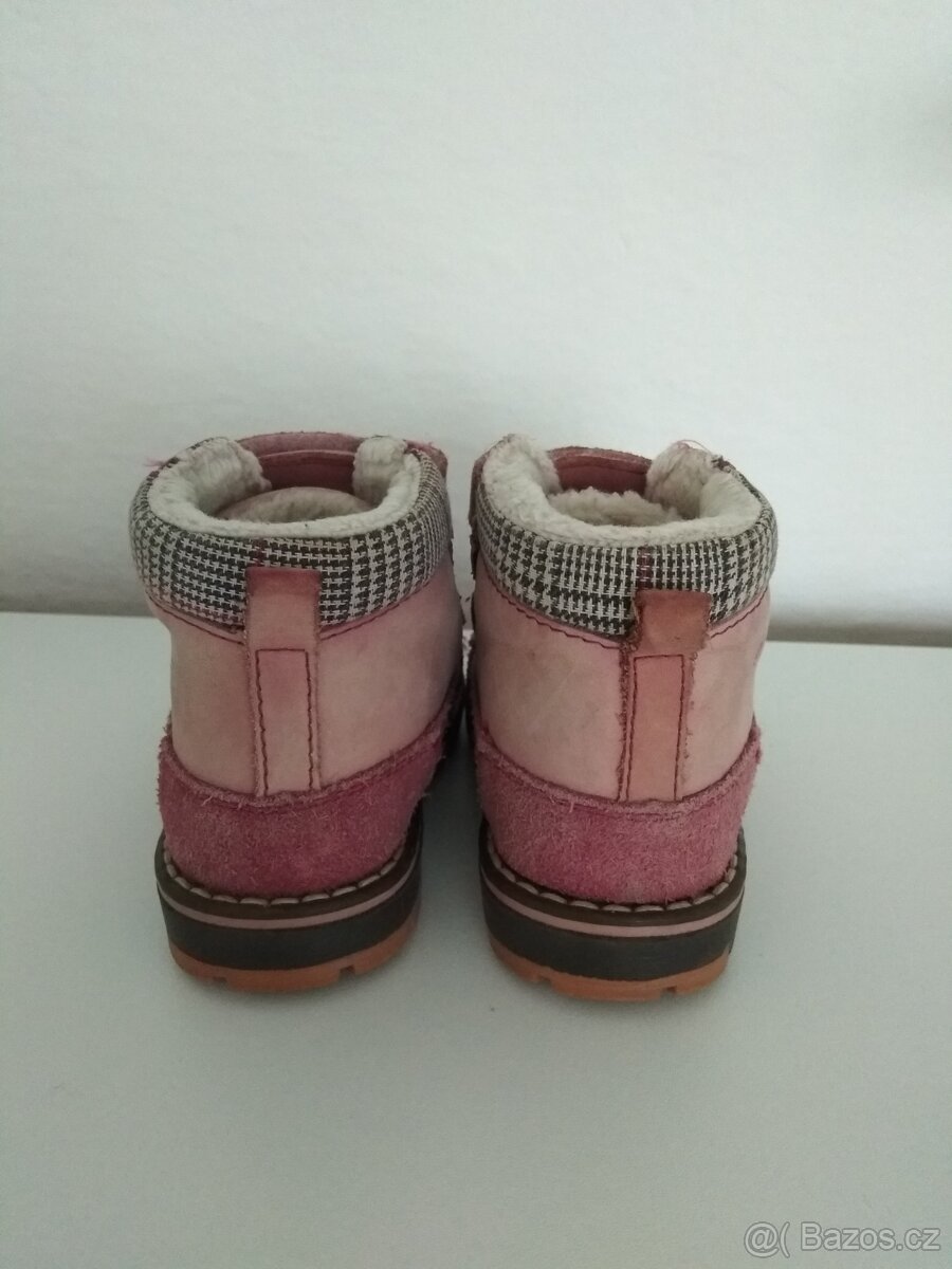 Zimní botičky s kožíškem vel 21. - 4