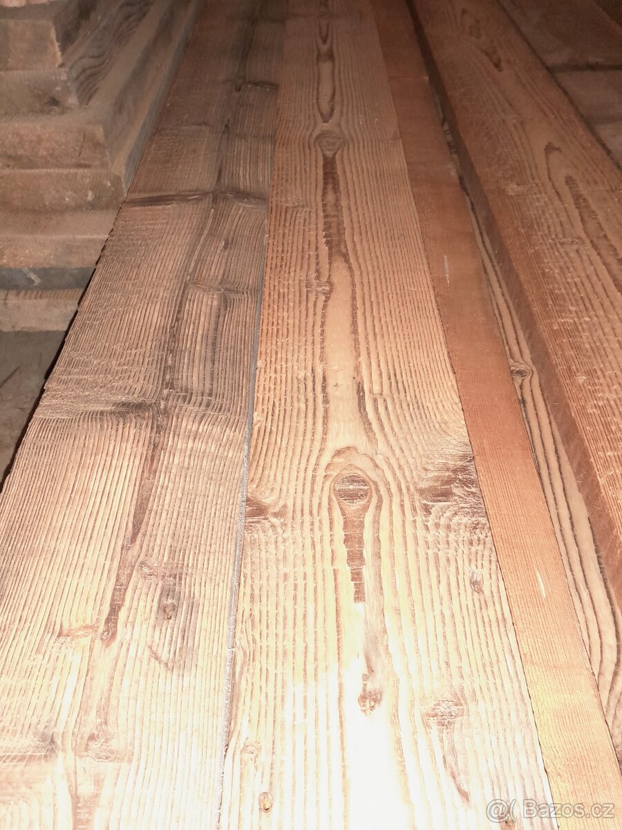 Prodám stará kartáčovaná prkna. - 4