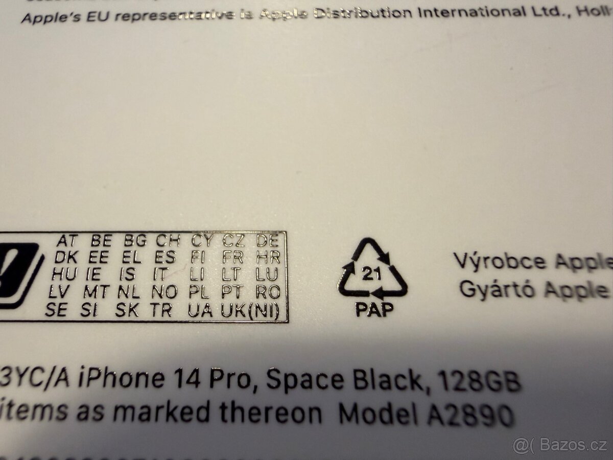 Iphone 14 pro, 128gb, černý - 4