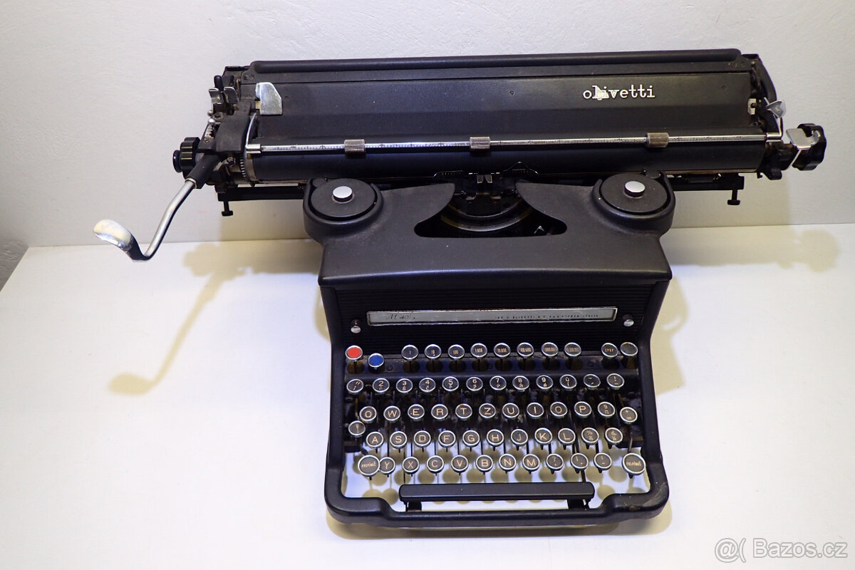 Psací stroj- Olivetti - Made in Italy - 1932 - 4
