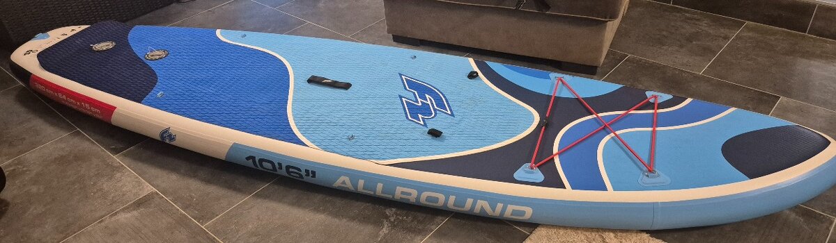 paddleboard F2 10'6" Dvoukomorový - 4