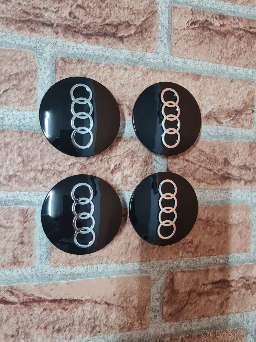 Stredové krytky - pukličky kolies AUDI - 4