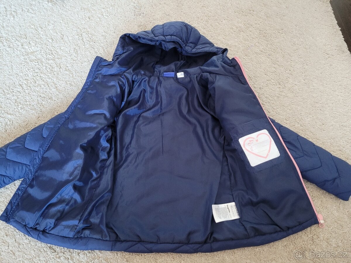 Přechodová dívčí bunda 116 - 4