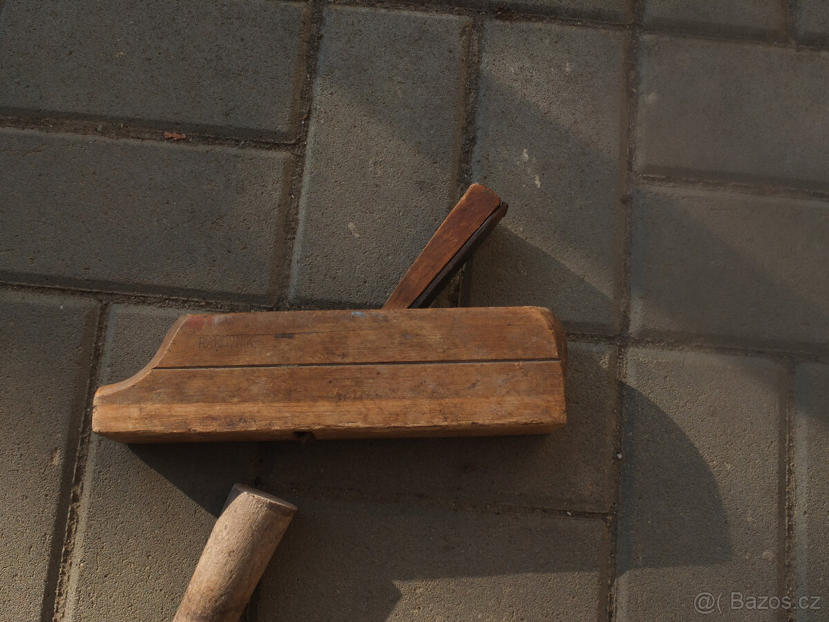 Dřevěný ruční hoblík značky Pine Rakovník - 4