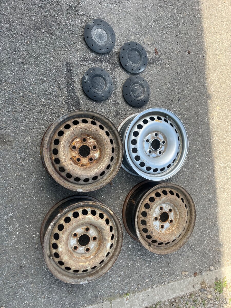 Transportér T5 Disky plechové R16 s Pokličkami - 4