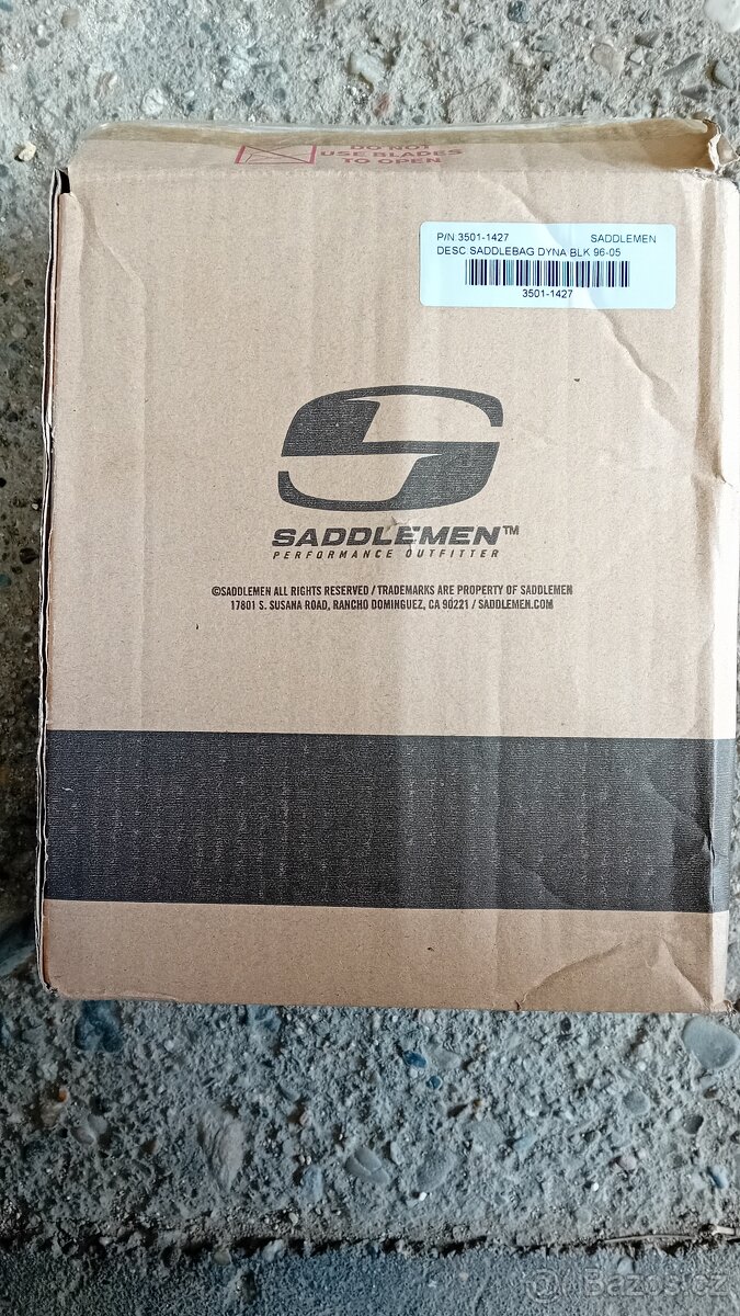 Harley-Davidson Dyna modely 96-05 boční brašna Saddlemen - 4