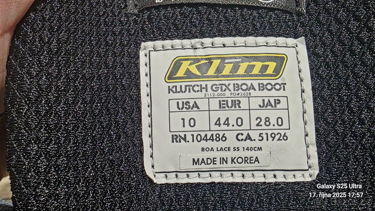 Klim Klutch GTX Boa 10/44 ski-doo, polaris - 4