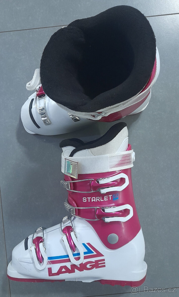 Dětské lyžáky Lange Starlet 60 - velikost 235mm - 4