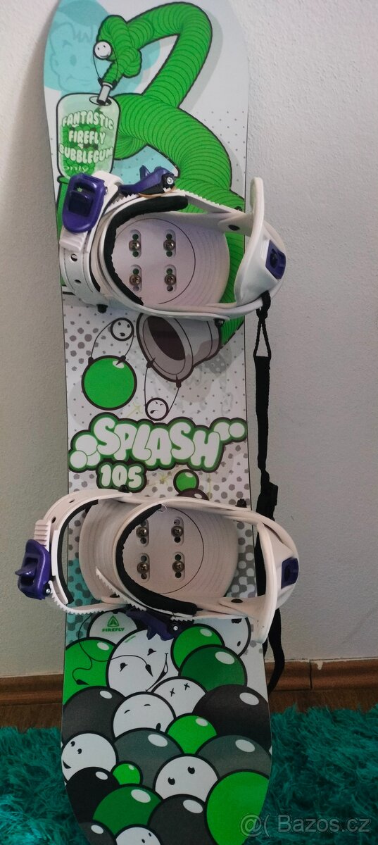 Snowboardové prkno dětské Bubblegum Firefly - 4