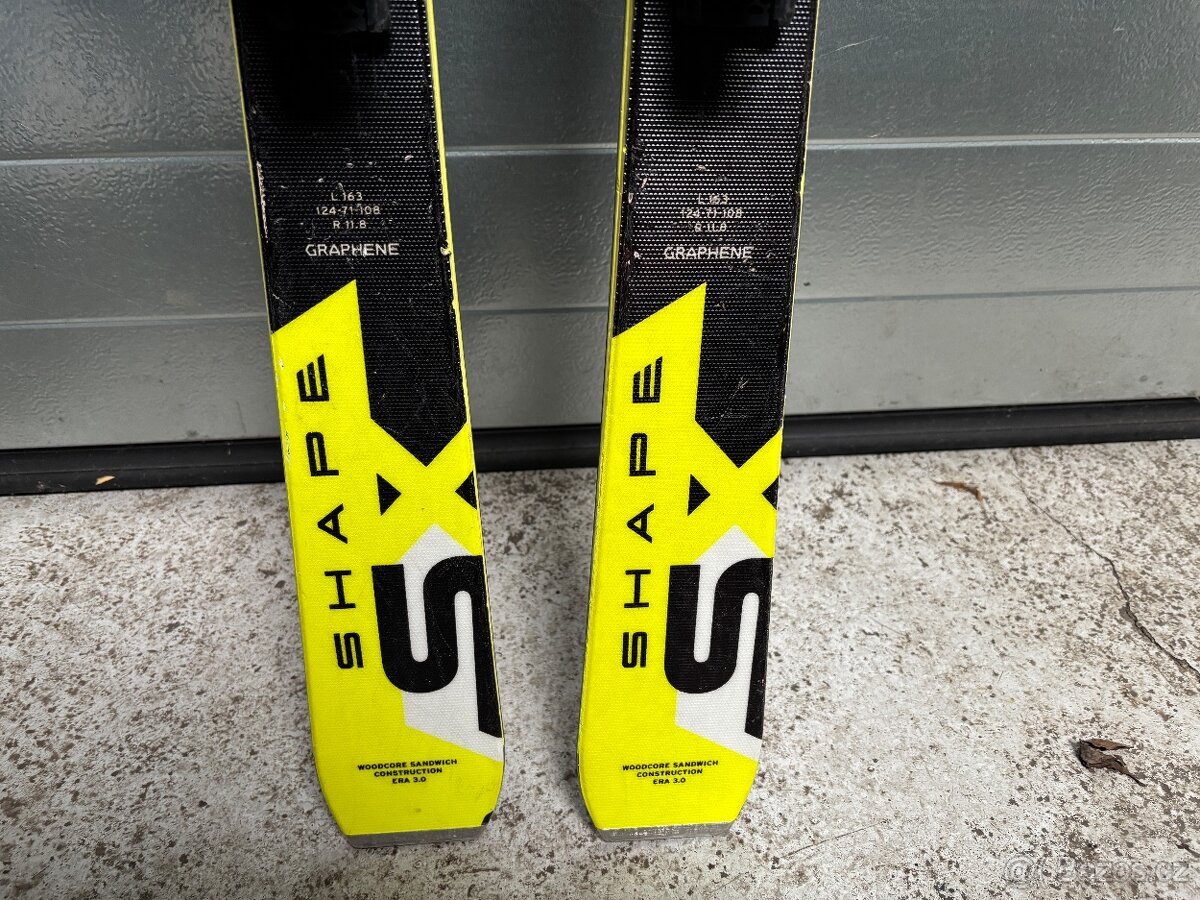 Lyže HEAD SHAPE SX 163cm R11,8m - 4