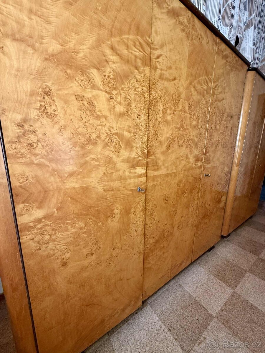 Retro ložnice leštěný ořech - 4