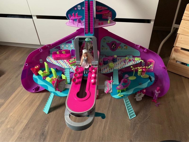 Polly Pocket maxi-Letadlo Jumbo Jet 2007 - 4