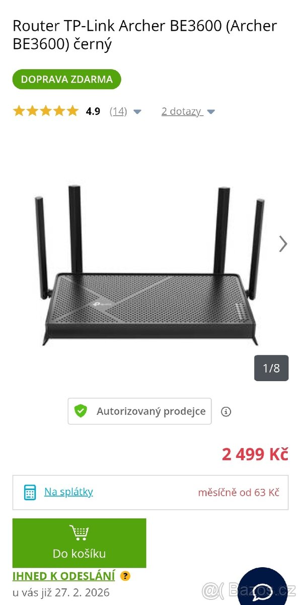 Wi-Fi router TP-Link - 4