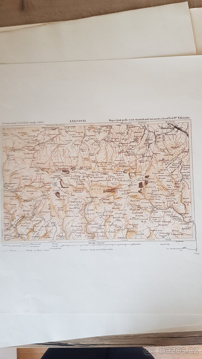 Historické mapy, soubor historických map - 4