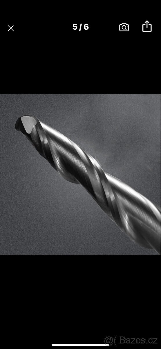 Fréza s hrotem V-Tip R0,520,56D50L. - 4