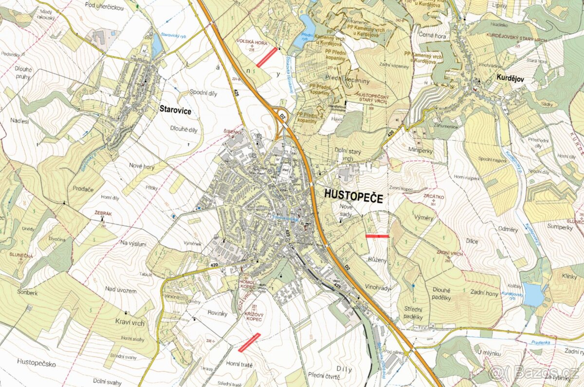 Zemědělská půda, prodej, Hustopeče, Břeclav - 4