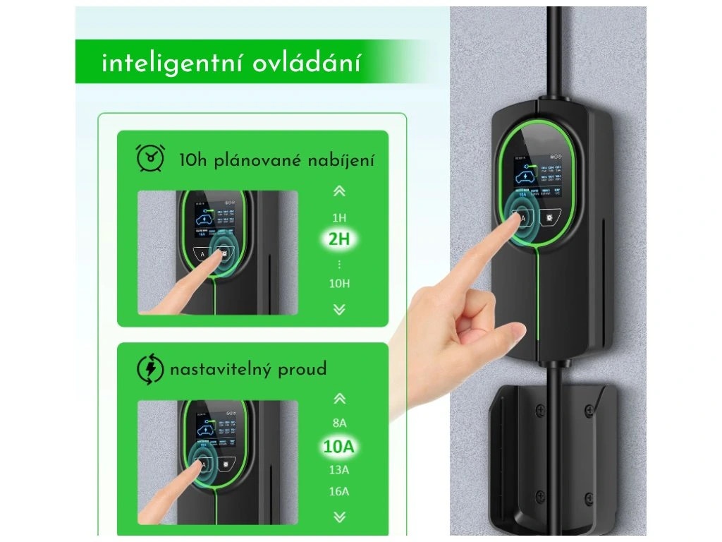 Chytrá nabíječka (Wallbox) Daolar 11 kW WiFi OCPP - 4