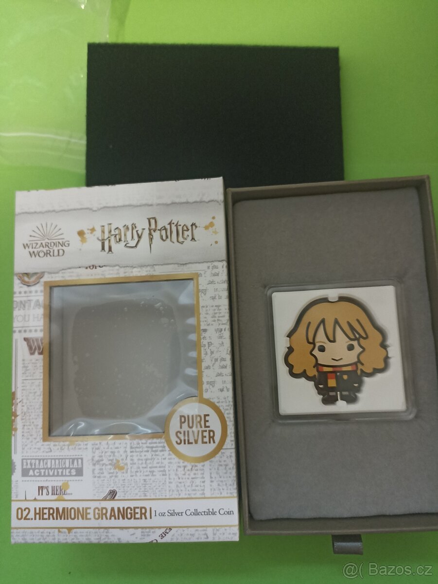 Stříbrné mince serie Harry Potter - Chibi mince - 4