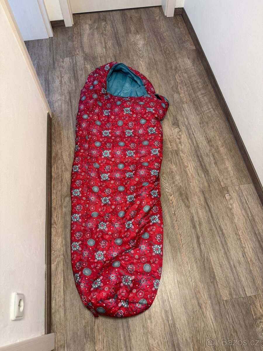 Dívčí mumiový spacák Loap GALLA FLOWERS - máme 2 ks - 4