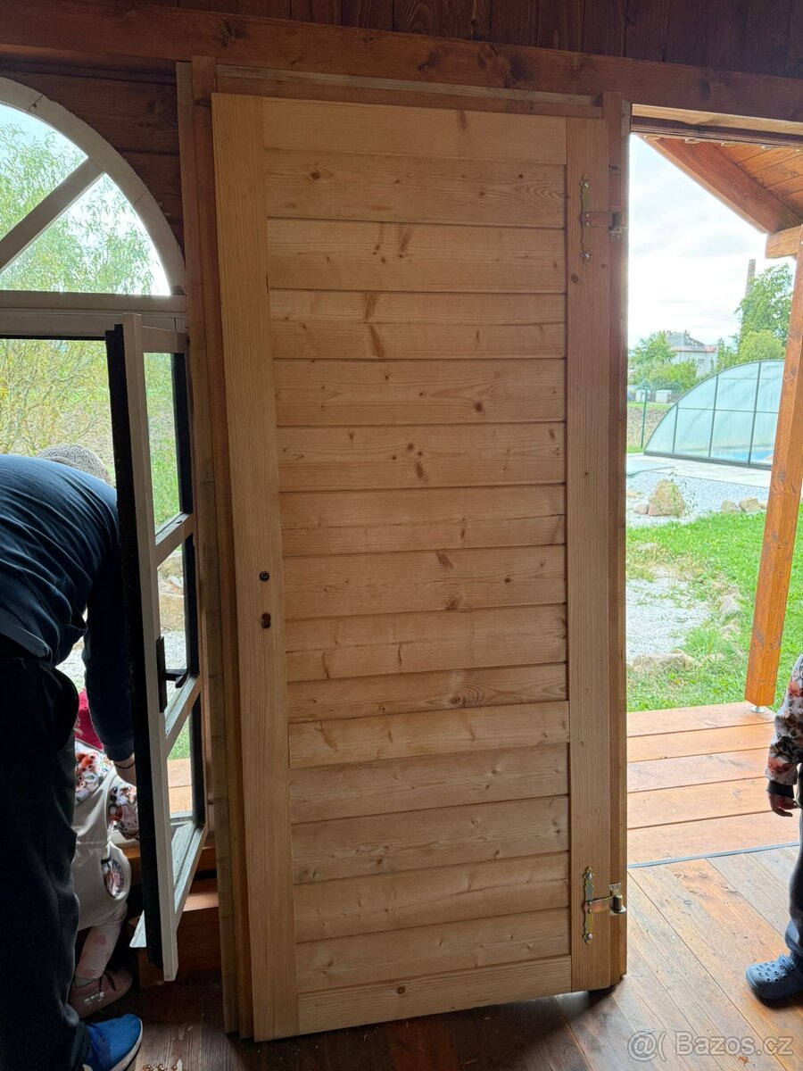 Drevená palubková vrata a dveře - 4