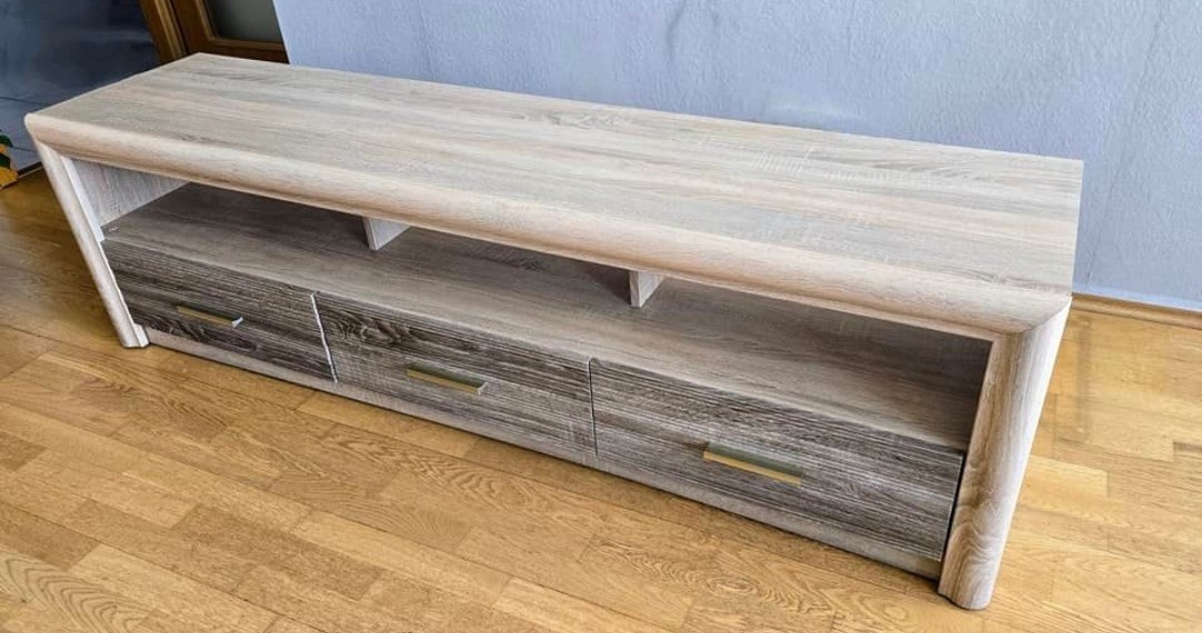 TV stolek dub Sonoma - 4