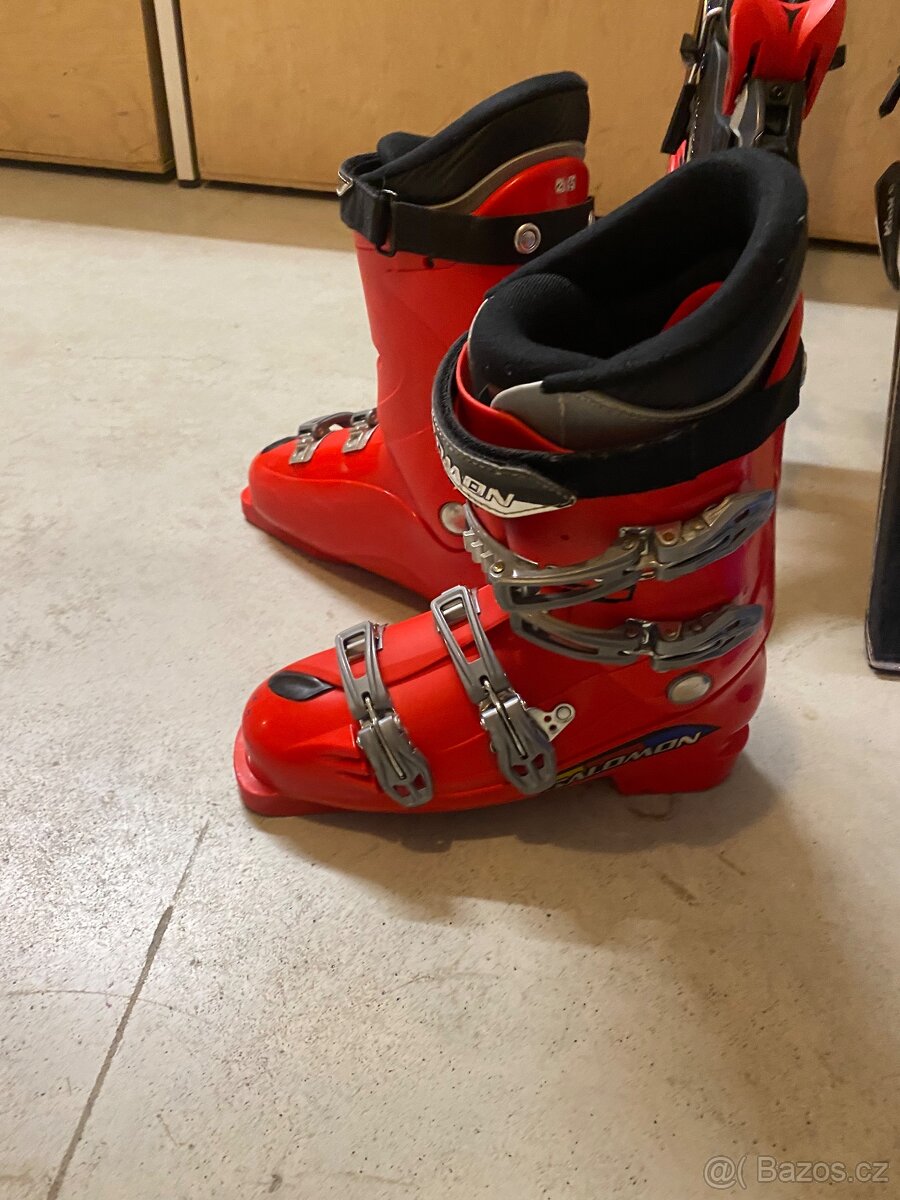 Prodám dětské lyže a lyžařské boty - 4