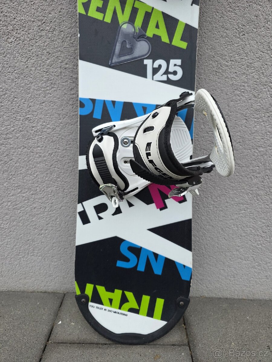 Snowboard TRANS, 125 cm + boty - 4