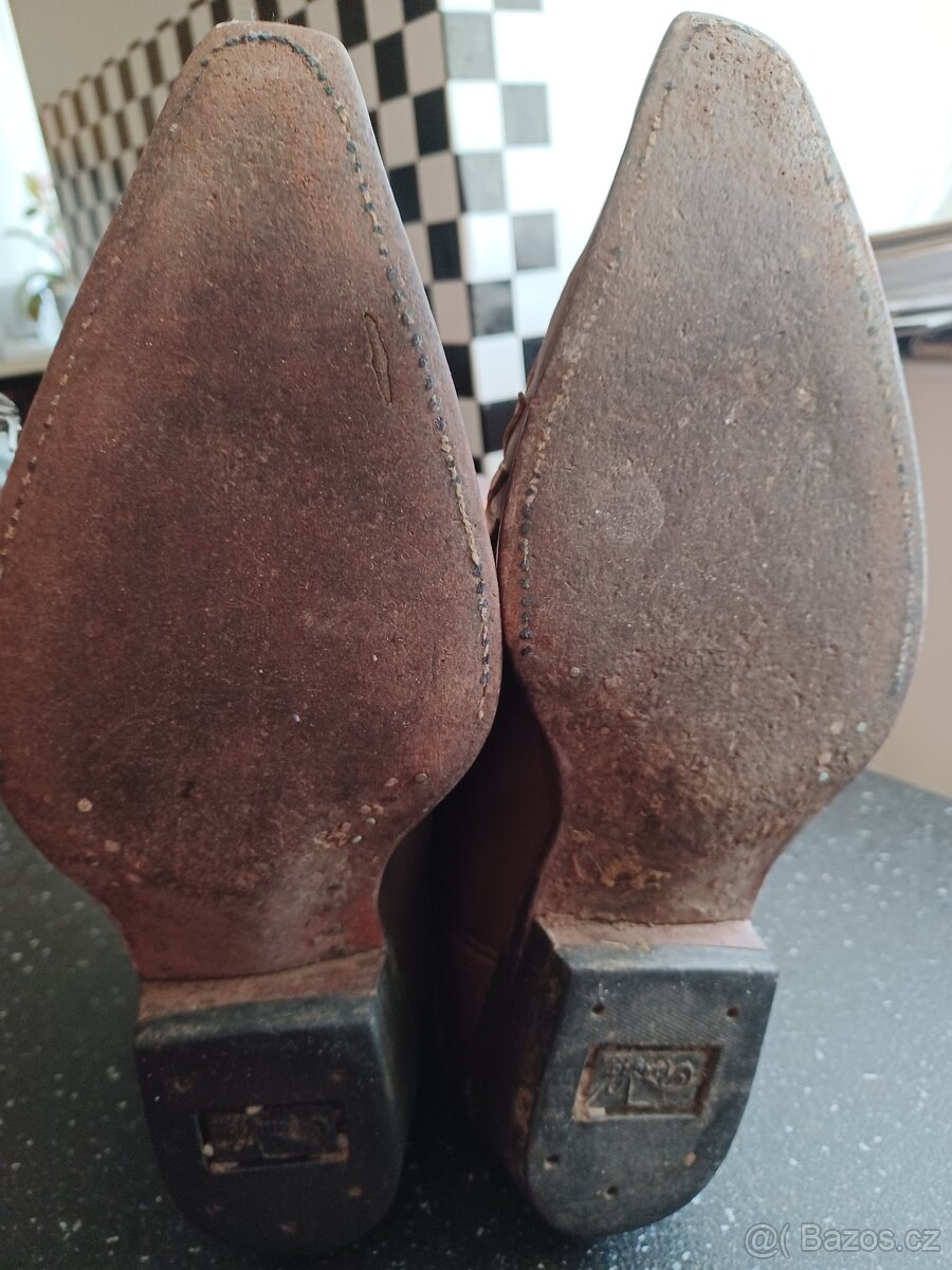Westernové boty vel.40 - 4