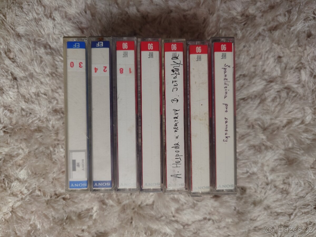 Audio kazety Sony HF, EF - 4