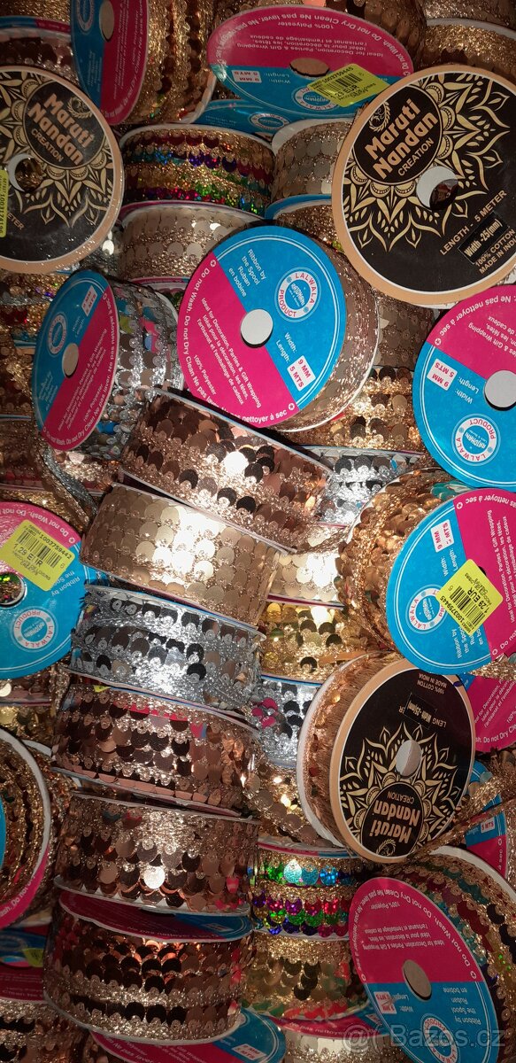 Stuhy, mašle, flitry, atd - 4